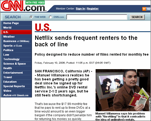 Netflix exposed by CNN