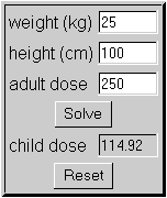 pediatric dosage calculator